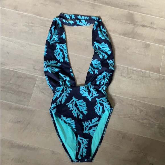 Letarte Other - Letarte Luxe sea coral print one piece swim